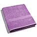 Telo Bagno Spugnissima Minorca In Cotone Colore Viola Misura Standard - Foto miniatura 2