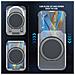 Porta Carte Con Supporto Magnetico Grey - Foto miniatura 4