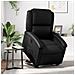 Poltrona Alzapersona Reclinabile Elettrica Nera in Similpelle - Foto miniatura 2