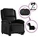 Poltrona Alzapersona Reclinabile Elettrica Nera in Similpelle - Foto miniatura 6