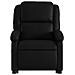 Poltrona Alzapersona Reclinabile Elettrica Nera in Similpelle - Foto miniatura 9