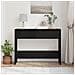 Tavolo Consolle in Rovere Nero - 100x35x76.5 cm - Legno ingegnerizzato - Foto miniatura 2