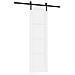 Porta scorrevole con set di accessori 'ORKDAL'legno solido di pino bianco - Foto miniatura 1