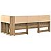 Testata contenitore rovere artigianale 90 cm Legno multistrato - Foto miniatura 7