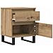 Comodini 2pz Rovere Artigianale 40x35x50 cm Legno Multistrato - Foto miniatura 4