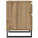 Comodini 2pz Rovere Artigianale 40x35x50 cm Legno Multistrato - Foto miniatura 6
