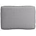 Cuscino per seduta pallet Grigio 120 x 80 x 12 cm - Foto miniatura 4