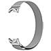 Cinturino In Metallo Compatibile Con Xiaomi Band 8/9/10 - Design Magnetico A Molla Silver - Foto miniatura 1