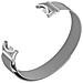 Cinturino In Metallo Compatibile Con Xiaomi Band 8/9/10 - Design Magnetico A Molla Silver - Foto miniatura 2