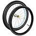 Camera D'aria 20x1.75 A 1.90 Per Bicicletta In Gomma Con Valvola Da 44 Mm - Foto miniatura 1