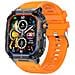 Smartwatch Multifunzione Con Monitoraggio Della Salute E Chiamate Bluetooth Orange - Foto miniatura 1