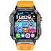 Smartwatch Multifunzione Con Monitoraggio Della Salute E Chiamate Bluetooth Orange - Foto miniatura 4