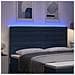 Testiera LED con luci a strisce a LED Blu 180 cm Poliestere - Foto miniatura 4