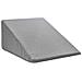 Cuscino per Gambe Grigio 60 x 50 x 30 cm Schiuma Memory - Foto miniatura 1