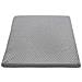 Cuscino per Gambe Grigio 60 x 50 x 30 cm Schiuma Memory - Foto miniatura 4