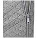Cuscino per Gambe Grigio 60 x 50 x 30 cm Schiuma Memory - Foto miniatura 6