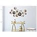 Decorazione In Metallo 3d Fiori 26-multicolore-metallo-106x6x60,5 Cm - Foto miniatura 5