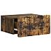 Mobiletto da notte a muro 2 pcs Rovere Fumo 49 x 34,5 x 24 cm - Foto miniatura 4