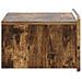 Mobiletto da notte a muro 2 pcs Rovere Fumo 49 x 34,5 x 24 cm - Foto miniatura 6