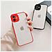 Custodia In Silicone Flessibile Trasparente Milky Case Rossa Per Xiaomi Redmi Note 10 / Redmi Note 10s - Foto miniatura 1