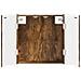 Armadio per Dartboard ALKMAAR Rovere Fumo 52,5 x 10,5 x 53,5 cm - Foto miniatura 1
