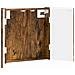 Armadio per Dartboard ALKMAAR Rovere Fumo 52,5 x 10,5 x 53,5 cm - Foto miniatura 3