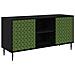 Mobile TV GELEEN 102 x 33 x 51 cm Rovere Nero - Foto miniatura 1