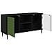 Mobile TV GELEEN 102 x 33 x 51 cm Rovere Nero - Foto miniatura 3