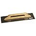 Frattone in Acciaio Dentato 2 Lati 480x140mm Greca 10x10 mm - Foto miniatura 1