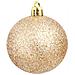 Set Palline di Natale 100 pz 3/4/6 cm Rosa / Oro - Foto miniatura 5