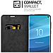 Custodia Compatibile Con Samsung Galaxy S10 In Bruno Caffè - Coperchio Protettiva Con Chiusura Magnetica, Funzione Stand E Tasca Per Le Carte - Foto miniatura 2