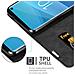 Custodia Compatibile Con Samsung Galaxy S10 In Bruno Caffè - Coperchio Protettiva Con Chiusura Magnetica, Funzione Stand E Tasca Per Le Carte - Foto miniatura 4