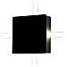 V-tac Vt-704 Lampada Led 4w Da Parete Quadrato Nero Wall Light Bianco Caldo 3000k Ip65 - Sku 8211 - Foto miniatura 1