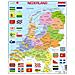 Maxi La-k53-nl - Puzzle Da 3 Pezzi, Puzzle, Mappe, Bambini, Bambino / bambina, Interno - Foto miniatura 3