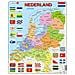Maxi La-k53-nl - Puzzle Da 3 Pezzi, Puzzle, Mappe, Bambini, Bambino / bambina, Interno - Foto miniatura 1