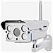 Modello Sh027 Telecamera Wifi Ip Camera Wireless Infrarossi 3.0 Megapixel Hd Ir Cut Onvif P2p Supporto Sd Audio In / out - Foto miniatura 1