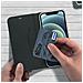 Custodia Per Iphone 12 Mini Portadocumenti Supporto Video Nero - Foto miniatura 4