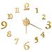Orologio da Parete 3D Design Moderno Oro 100 cm XXL - Foto miniatura 1
