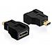 65271 19 pin HDMI - C 19 pin HDMI micro D Nero cavo di interfaccia e adattatore - Foto miniatura 1