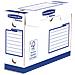 4472702 scatola per la conservazione di documenti Carta Blu, Bianco - Foto miniatura 1