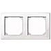 Merten 478219 M-smart-rahmen 2fach Polarwei Glnzend (478219)  - Foto miniatura 1