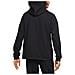 Felpa Da Uomo Con Cappuccio E Full Zip Essentials Nera Taglia S Cod Dj0886-010 - Foto miniatura 2