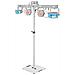 Set Led Kls Laser Bar Fx Light Set White + Bps-2 Loudspeaker Stand White - Foto miniatura 1