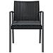 Sedie Da Giardino Con Cuscini 4pz Nere 56,5x57x83 Cm Polyrattan - Foto miniatura 7