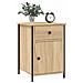 Comodini 2 Pz Rovere Sonoma 40x42x60 Cm In Legno Multistrato - Foto miniatura 3