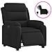 Poltrona Elettrica Reclinabile Nera In Tessuto - Foto miniatura 2