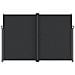 Tenda da Sole Laterale Retrattile Nera 220x1000 cm - Foto miniatura 9