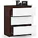 Cassettiera K60, 3 cassetti, 60x40x77 cm, Weng? e Bianco - Foto miniatura 2