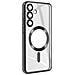 Cover Magsafe Per Samsung S23 Fe In Silicone Bordo Cromato - Foto miniatura 2