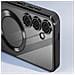 Cover Magsafe Per Samsung S23 Fe In Silicone Bordo Cromato - Foto miniatura 4